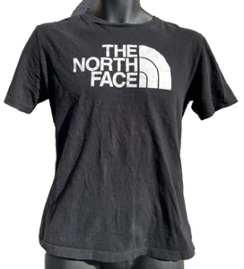 The North Face T Shirt Half Dome Logo Short Sleeve Black Cotton Youth Size XL 18 - Picture 1 of 5