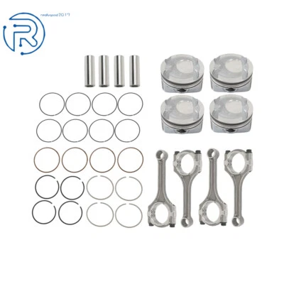 4x Kit de pistón y varilla de conexión para Hyundai Sonata 2012-2015/2016 2,4 L 23040-2G500 Foto 1 de 4