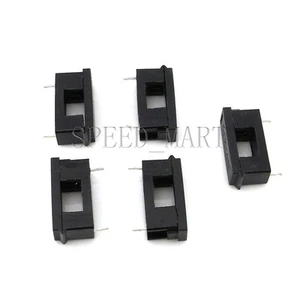 5 X AGC Fuse Holder Container with Cover BLX-A Type Black 5mm x 20 mm - Picture 1 of 5