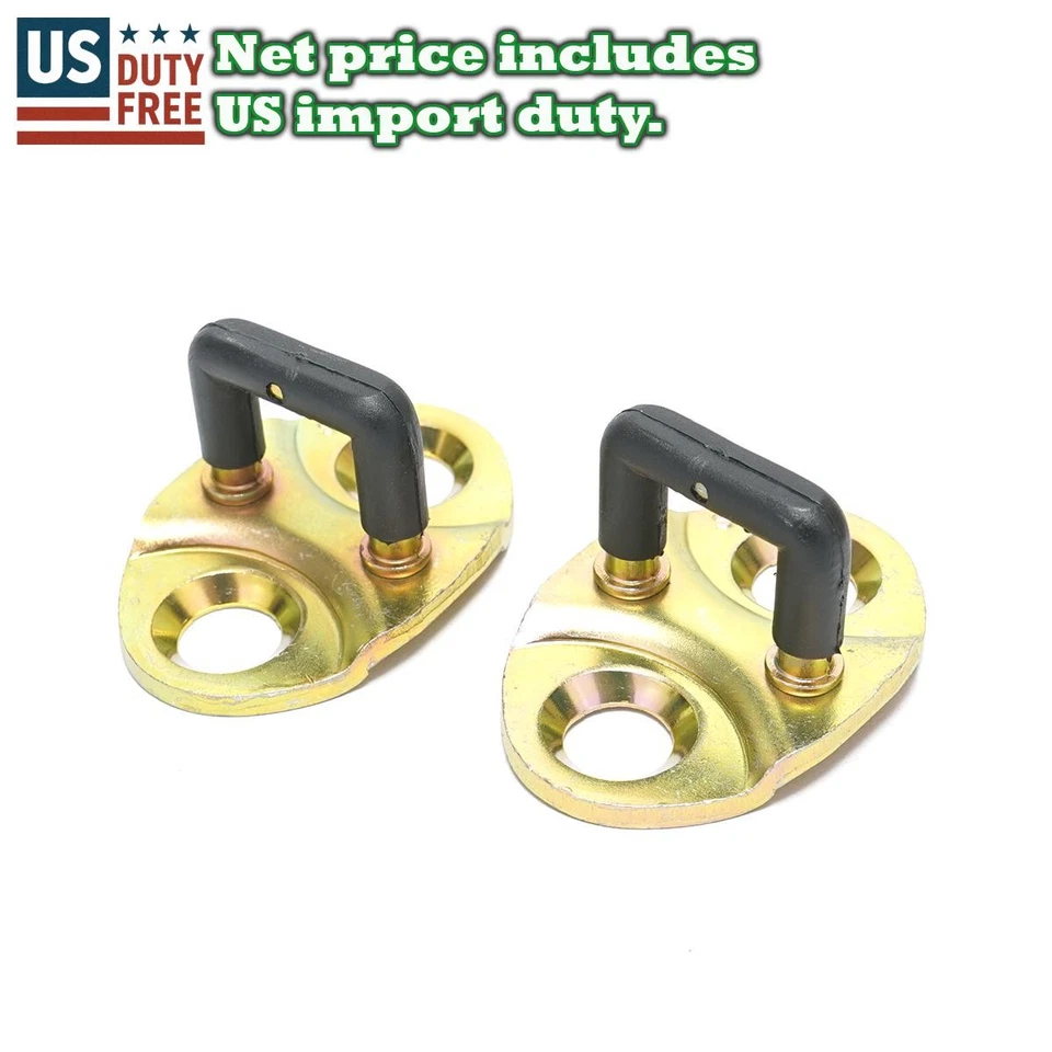 Ajuste 1990-1994 Mitsubishi Eclipse D21A D22A D27A pestillo puerta delantera golpeador 2 piezas Foto 1 de 4