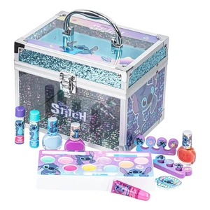 Stitch Train Case Beauty Set, Kids Makeup Kit for Girls, Real Washable Makeup Se - Picture 1 of 12