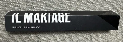 Delineador de ojos IL Makiage negro 1,2 ml 0,04 fl oz tamaño completo NEGRO NUEVO en CAJA Foto 1 de 4