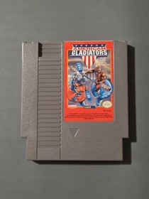 Retro Original Nintendo NES American Gladiators Authentic Game - Tested/Works