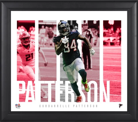 Cordarrelle Patterson Atlanta Falcons Framed 15" x 17" Player Panel Collage Cover