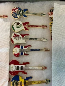 Olympic Guitar Pins - Picture 1 of 13