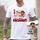 Custom Photo I Love My Girlfriend Shirt, I Love My Girlfriend Tee, Valentine Tee
