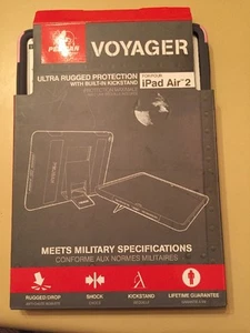 New Pelican Voyager Rugged Protection Case w/ Kickstand for iPad Air 2-Pink/Gray - Picture 1 of 4