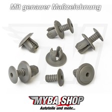 Splashguard Plastica Rivetto Tagliare Clip CHRYSLER Passaruota Bagagliaio Rivestimento Sotto Vassoio