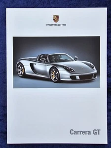 PORSCHE Carrera GT Typ 980 Concept Car Prospekt, 1.2003, WVK211210D/WW - Picture 1 of 3
