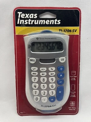 New Texas Instruments TI-1706-SV Handheld Calculator - Image 1 of 2