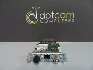 Módulo de tarjeta de interfaz WAN inalámbrica Cisco HWIC-3G-CDMA 3G-V V04 garantía - Imagen 1 de 4