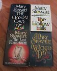 Complete Set Mary Stewart Arthur/Merlin Crystal Cave  Hollow Hills Enchantment+1