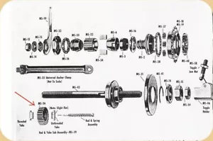 Bendix 2 speed hub sun gear ms-36 - Picture 1 of 10