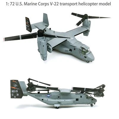 1:72 V22 Osprey Force US Marine Corps V22 Osprey Diecast Model - Image 1 of 4