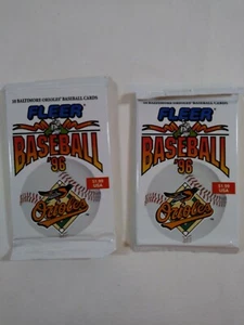 *2 Packs* Fleer 1996 Major League Baseball Orioles Trading cards - Picture 1 of 4