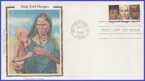 USA4 #2164 U/A COLORANO SEDA FDC Ayuda a acabar con el hambre - Imagen 1 de 1