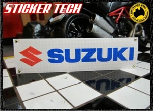 1/10 1/12 SCALE RC SUZUKI MINIATURE GARAGE WORK SHOP BANNER SUITS SAMURAI JIMMY - Picture 1 of 2