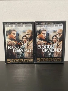 Blood Diamond DVD 2 Disc Special Edition Leonardo DiCaprio w/ Slipcover 2007 - Picture 1 of 5