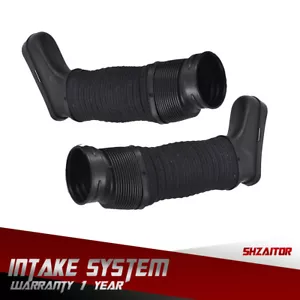 Left+Right Side Air Intake Duct Hose For Mercedes W204 C300 C350 - Foto 1 di 10