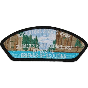 2021 Friends of Scouting FOS Glacier's Edge Council CSP Wisconsin Boy Scouts BSA - Picture 1 of 2