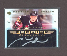 2003-04 UD Premier Collection Signatures Autograph #PSMAH Marian Hossa   *21537