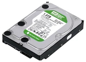 FESTPLATTE WESTERN DIGITAL WD10EADS 1TB SATA II 5400U/min 32MB 3.5'' - Bild 1 von 4