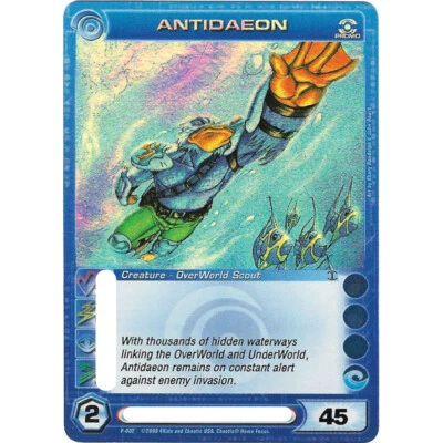Chaotic ANTIDAEON Promo Card - Ripple Foil - Pick your Energy - Image 1 of 3