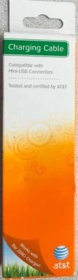 Nuevo Cable de Carga Original AT&T para Mini USB BlackBerry / Motorola / HTC Foto 1 de 2