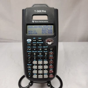 Texas Instruments TI-36X Pro Solar Powered Scientific Calculator & Case-WORKING - Picture 1 of 4