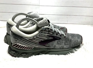 Brooks Adrenaline GTS 19 Women's Running Shoes 1202841B061 Gray Purple Size 8.5B - Picture 1 of 7