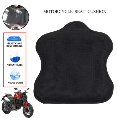 Motorcycle Comfort Gel Seat Cushion For ducati Panigale 1199 1299 1098 1198 RTB - Image 1 of 4