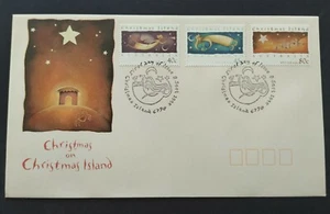 1994 Christmas Island Festivals Celebrating Christmas 3v Stamps FDC - Picture 1 of 3
