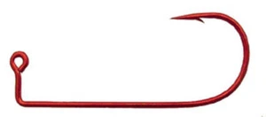 100 - #6 Eagle Claw 570R Red Jig Hooks for Jig Molds - Picture 1 of 1