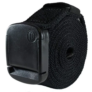 1.25 Inch Elastic Stretch Belt with Adjustable Buckle, Unisex (XXX-Large, Black) - Picture 1 of 7
