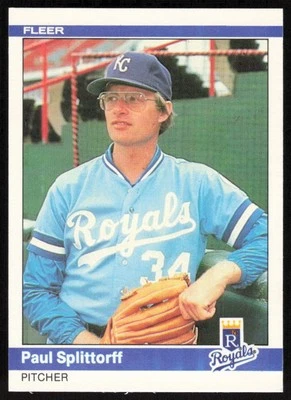 1984 Fleer #360 Paul Splittorff   - FREE SHIPPING - Image 1 of 2
