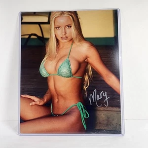 Mary Riley Bench Warmers Miss Hawaiian Tropic Circuit Girls signiert 8 x 10 Foto C - Bild 1 von 2