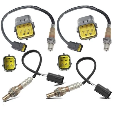 For Infiniti Q70 5.6L QX80 5.6L 2014 QX56 M56 4PCS Upstream+Down Oxygen Sensors Foto 1 de 4