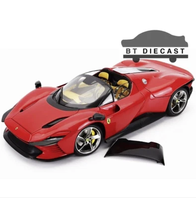BBURAGO SIGNATURE SERIES FERRARI DAYTONA SP3 1/18 MODELO DIECAST ROJO 18-16912 Foto 1 de 4