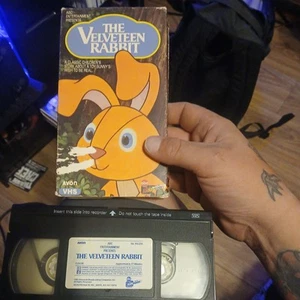 Avon The Velveteen Rabbit Cartoon VHS Movie Tape Kidavision Kids Klassics 1985 - Picture 1 of 3