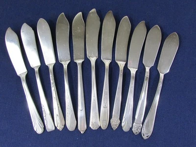 ¡JUEGO 11 ESPARCIDORES MAESTROS PARA SERVIR! PLACA DE PLATA de colección: joyería artesanal y obras de arte Foto 1 de 4