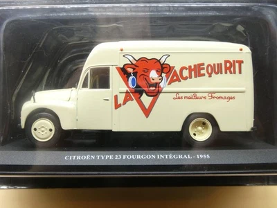 CITROEN U23 FOURGON DRIGUET VACHE QUI RIT  1955 N°24  1/43éme IXO ALTAYA Neuf - Photo 1/4
