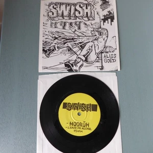 SWISH - ALLES GOED - Hardcore Punk 7" Vinyl  45RPM 170 of 500, Hooruh, Kinsum - Picture 1 of 11