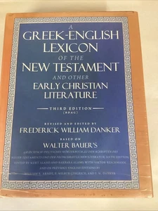 Greek-English Lexicon of the New Testament and Other Early Christian Literature - Imagen 1 de 6