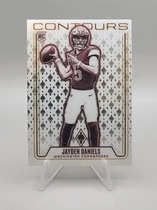 2024 Panini Phoenix - Contours Jayden Daniels #CON-JDS (RC) 💥 Commanders - Picture 1 of 2