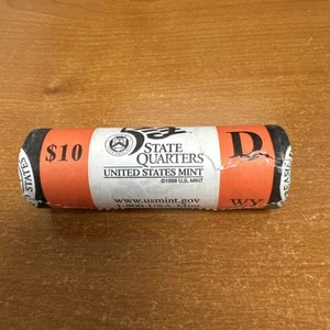 2007 D Wyoming State Quarter Roll US Mint $10 Unopened - Picture 1 of 8