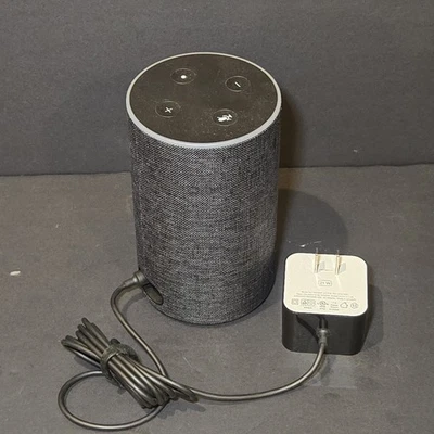 Asistente inteligente Amazon Echo (2.ª generación) - Tela carbón Foto 1 de 3