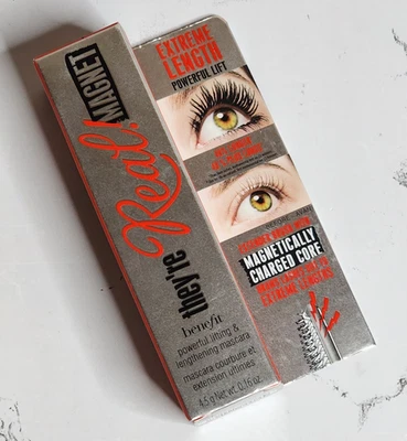 Benefit They're Real Magnet Extreme Lengthening Mascara Mini 0.16oz NIB - Image 1 of 4