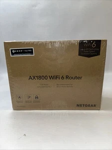NETGEAR 4-Stream AX1800 WiFi 6 Router (R6700AXS) Wireless Speed 1.8 GBPS NEW - Afbeelding 1 van 5