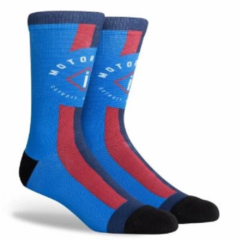 Detroit Pistons NBA Mens Large Socks Fits 6-12 PKWY Motor City Edition 20 Crew Cover