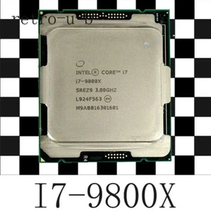 Intel Core i7-9800X SREZ9 LGA2066 3.8GHz 8-Cores 16-Threads CPU Processor - Picture 1 of 1